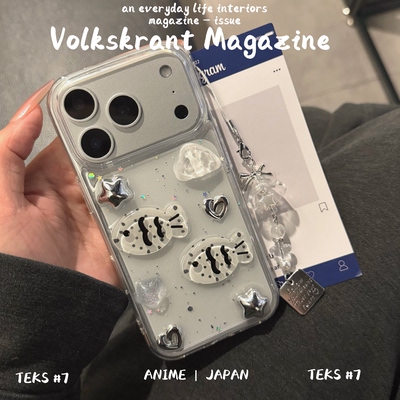 立体波点星星小鱼适用oppo软壳女