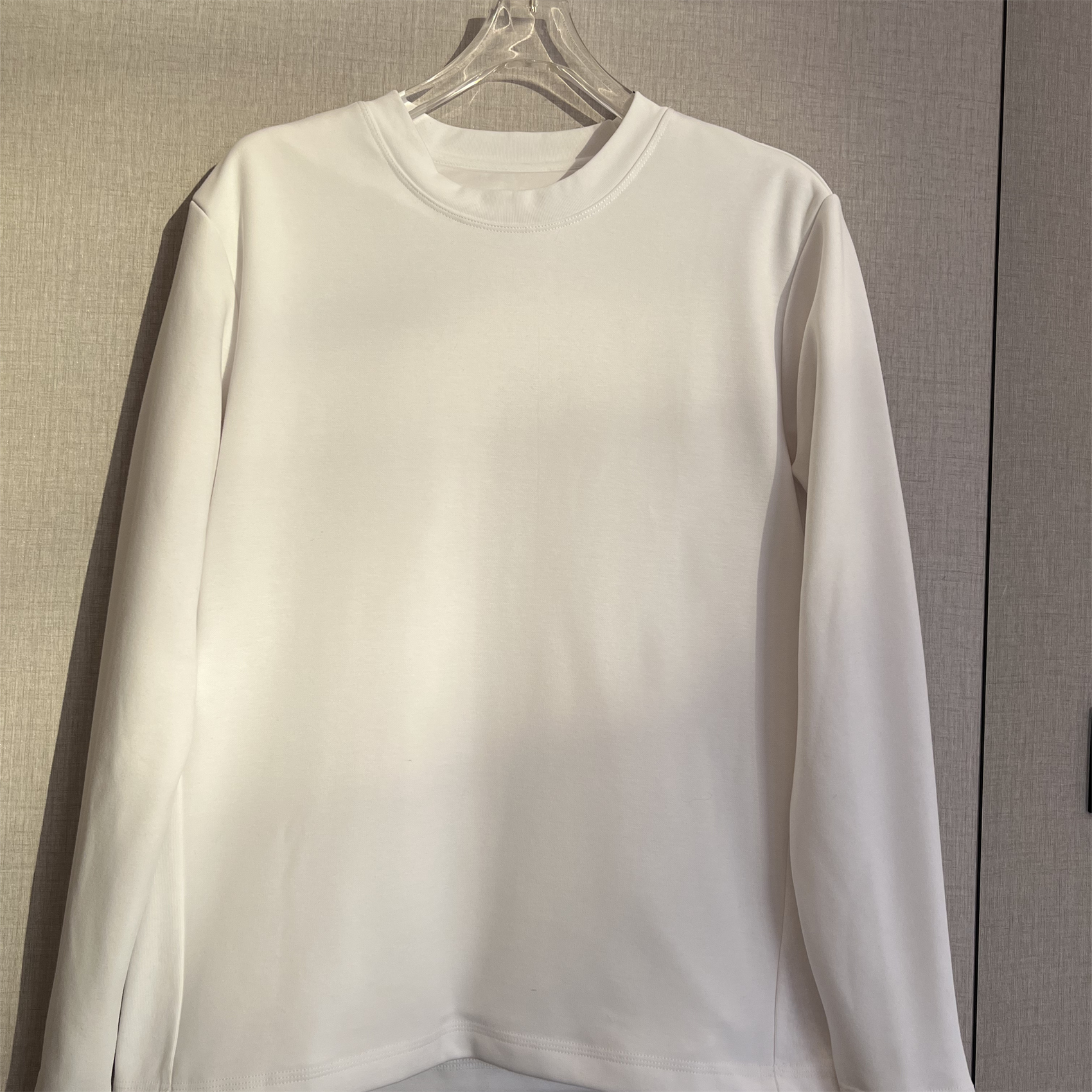 【BARRIFAIT】新款舒服好穿鹅绒内胆一体保暖长袖T恤