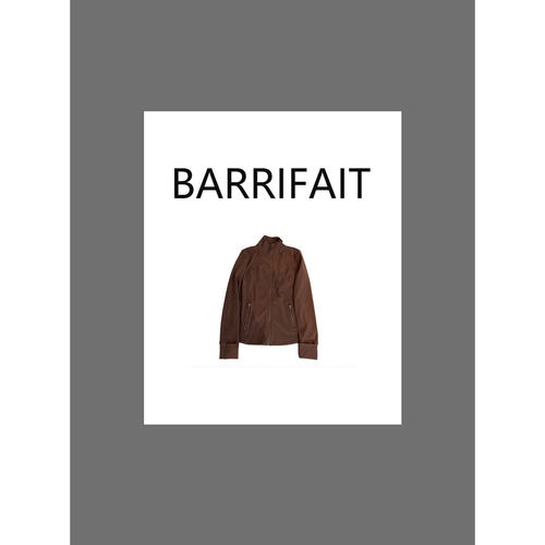 【BARRIFAIT】百搭巨舒服显瘦立领露家瑜伽修身外套