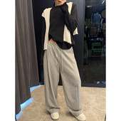 针织衫 合纸纱圆领长袖 BARRIFAIT 百搭款