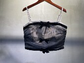 BARRIFAIT 街头潮搭蝴蝶结网纱吊带