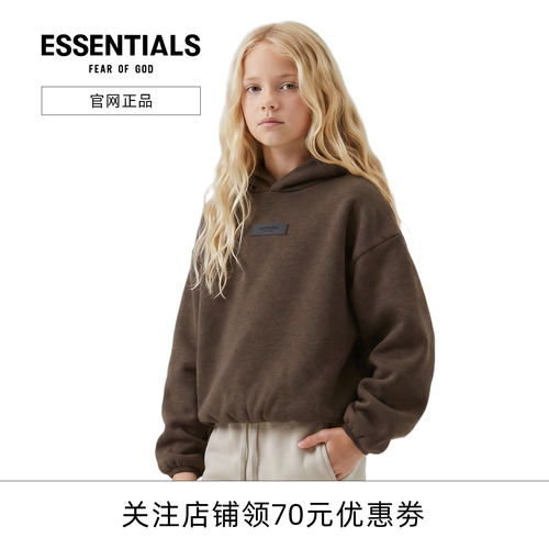 FOG官网正品儿童潮牌连帽卫衣