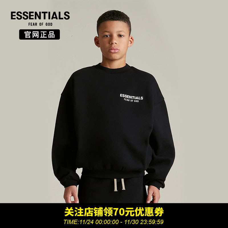 fog秋冬logo印花潮流圆领卫衣