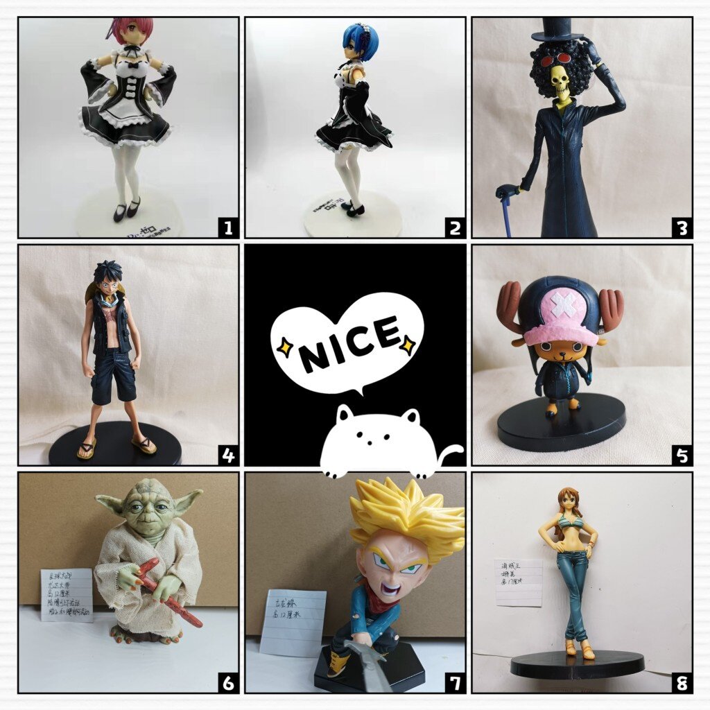 游戏动漫卡通手办包邮女帝桌面模型摆件组合人偶公仔变形金刚