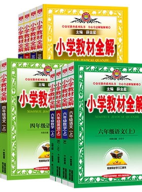 2026新版薛金星小学教材全解