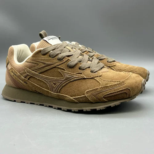 Мужская и женская спортивная и повседневная обувь Mizuno из коровьей кожи в стиле ретро LG 60S 2K original 798