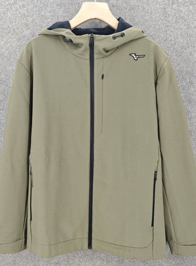 Mizuno美津浓 男子运动薄绒连帽防水梭织外套K2CE15A2 原898