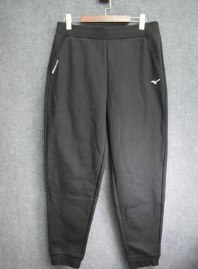 MIZUNO/美津浓男士ESSENTIAL舒适运动针织薄绒长裤K2CD15A1原648