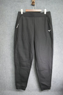 MIZUNO/美津浓男士ESSENTIAL舒适运动针织薄绒长裤K2CD15A1原648