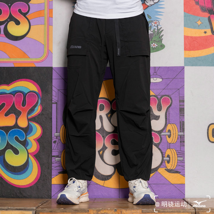 男子休闲薄款梭织长裤