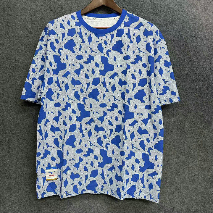 Mizuno美津浓 男子MEIJI联名针织运动休闲短袖T恤D2CA23I7 原398,运动服/休闲服装,运动T恤,淘宝优惠券,粉丝福利购,淘宝优惠卷