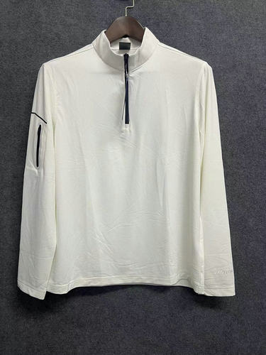 特价美津浓男子休闲立领长袖T恤