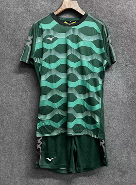 Mizuno美津浓 男足球短袖套装休闲运动T恤 P2CG23Z2 原258