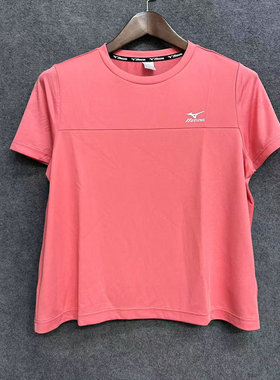 Mizuno美津浓 女式休闲舒适运动圆领短袖T恤 K2CA1357 原238