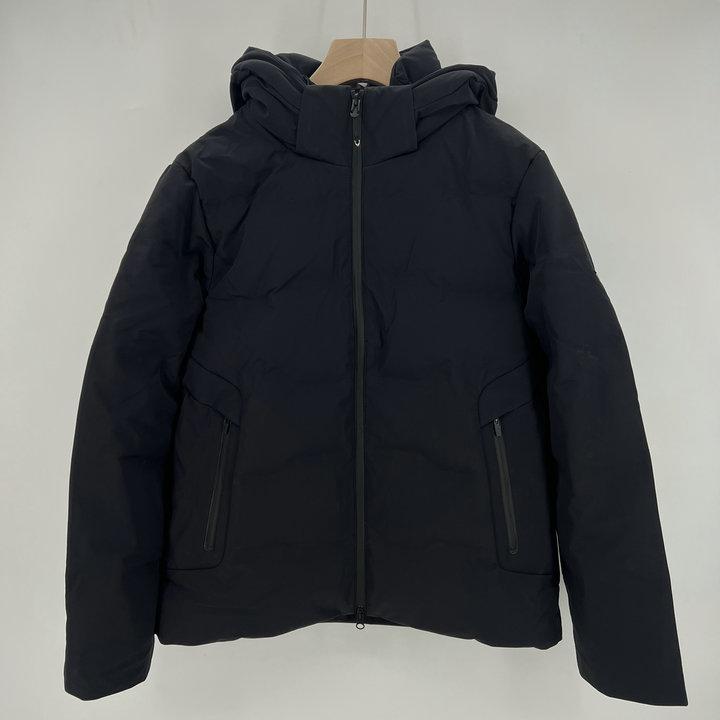 Mizuno美津浓男冬季休闲白鸭绒纯色羽绒服 K2CN34A5 原1998