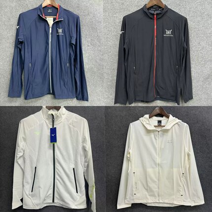 Mizuno美津浓 男子夏季防晒轻薄透气外套防晒服合集