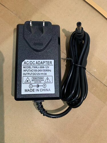 适用普贴P800线号打印机电源适配器充电器线12V3A粤海通用