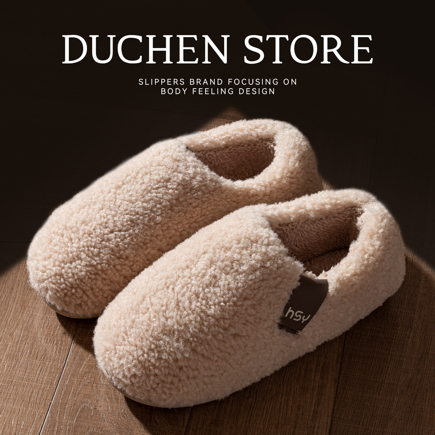 日式包根棉拖鞋女家静音防滑保暖