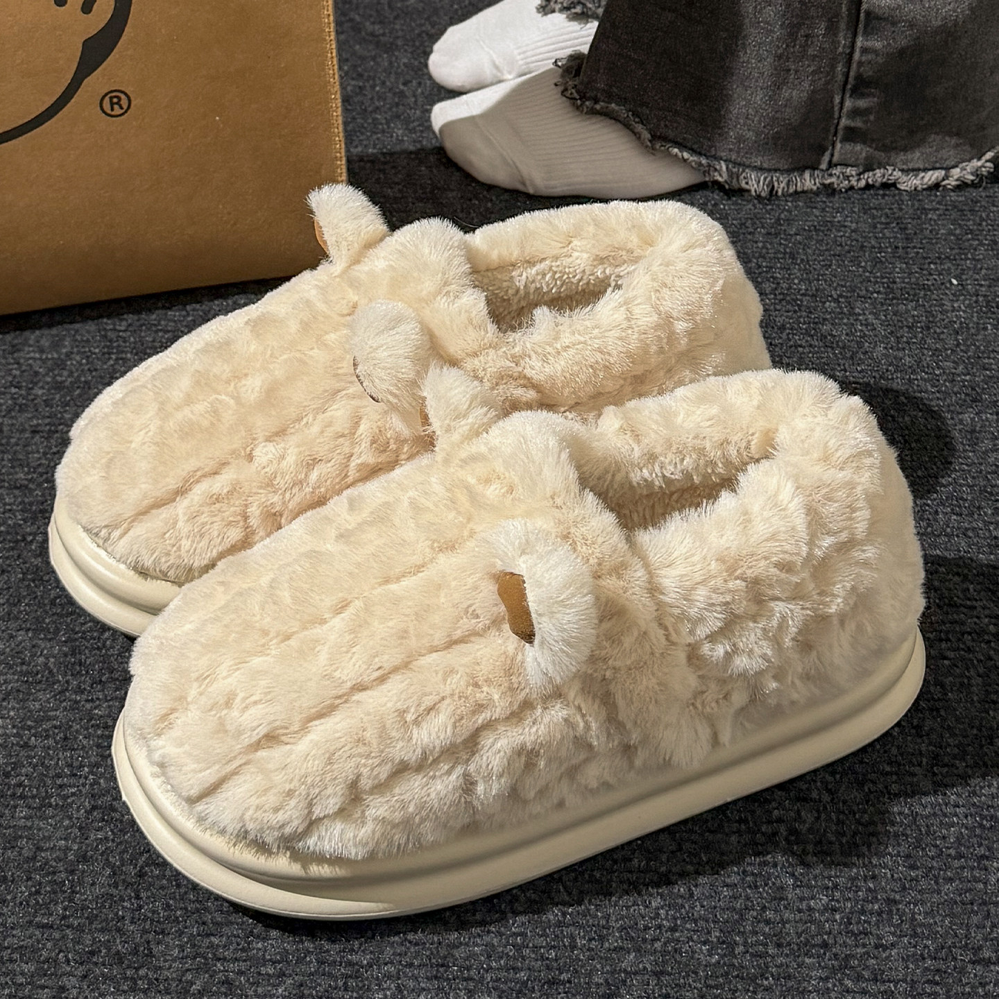 棉拖鞋女款2025秋冬季新款