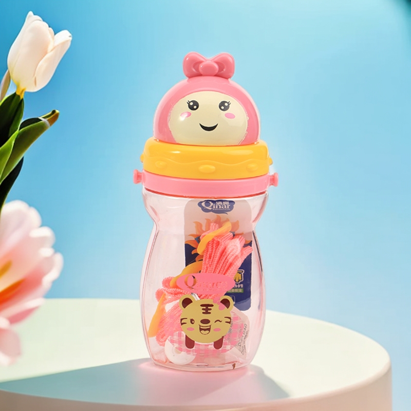 清亮吸管杯儿童水壶带提绳有盖卡通可爱宝宝运动水杯塑料夏季户外,餐饮具,吸管杯,淘宝优惠券,粉丝福利购,淘宝优惠卷