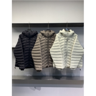 设计师款 25冬款 排骨羽绒服90白鸭绒休闲宽松加厚连帽外套 独处