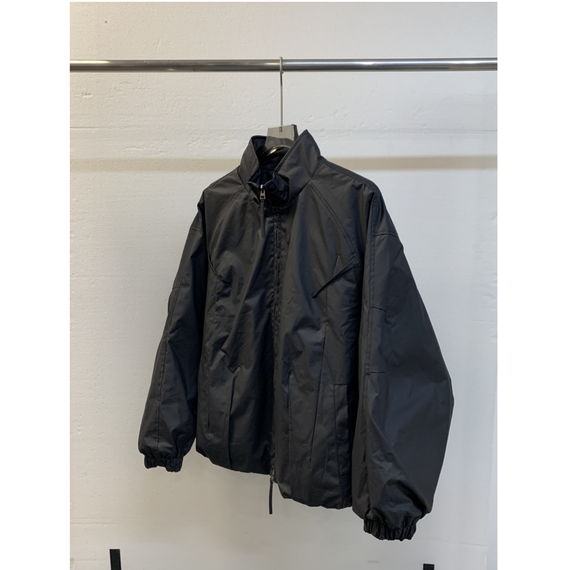 美式复古INS设计感立领夹克棉服