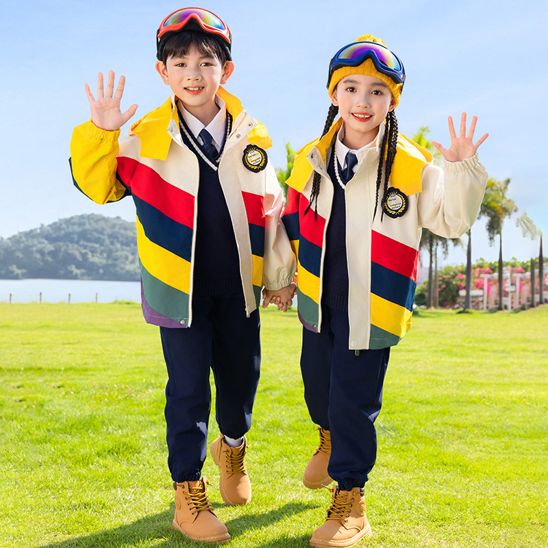 厂家直销免费看样校服班服冲锋衣