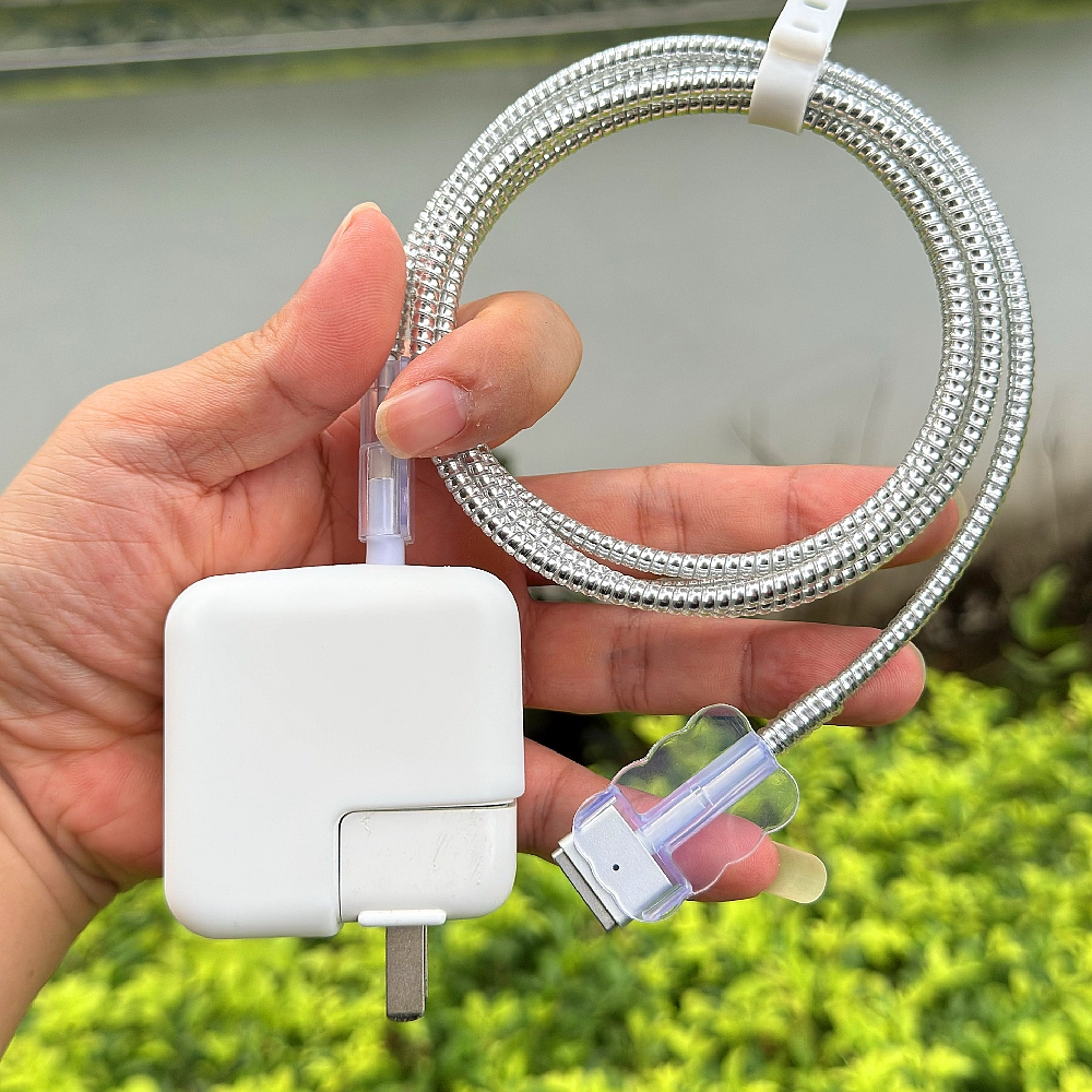 适用苹果MacBookpro充电器保护套Air电脑30/35/70/140W数据线绕绳