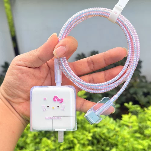适用苹果MacBook Air M4 30W 40W笔记本70W充电器M5数据线保护套