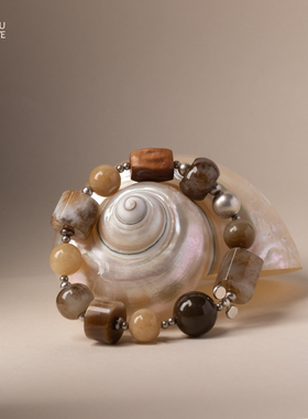 由子野天然和田糖玉轻奢小众手串