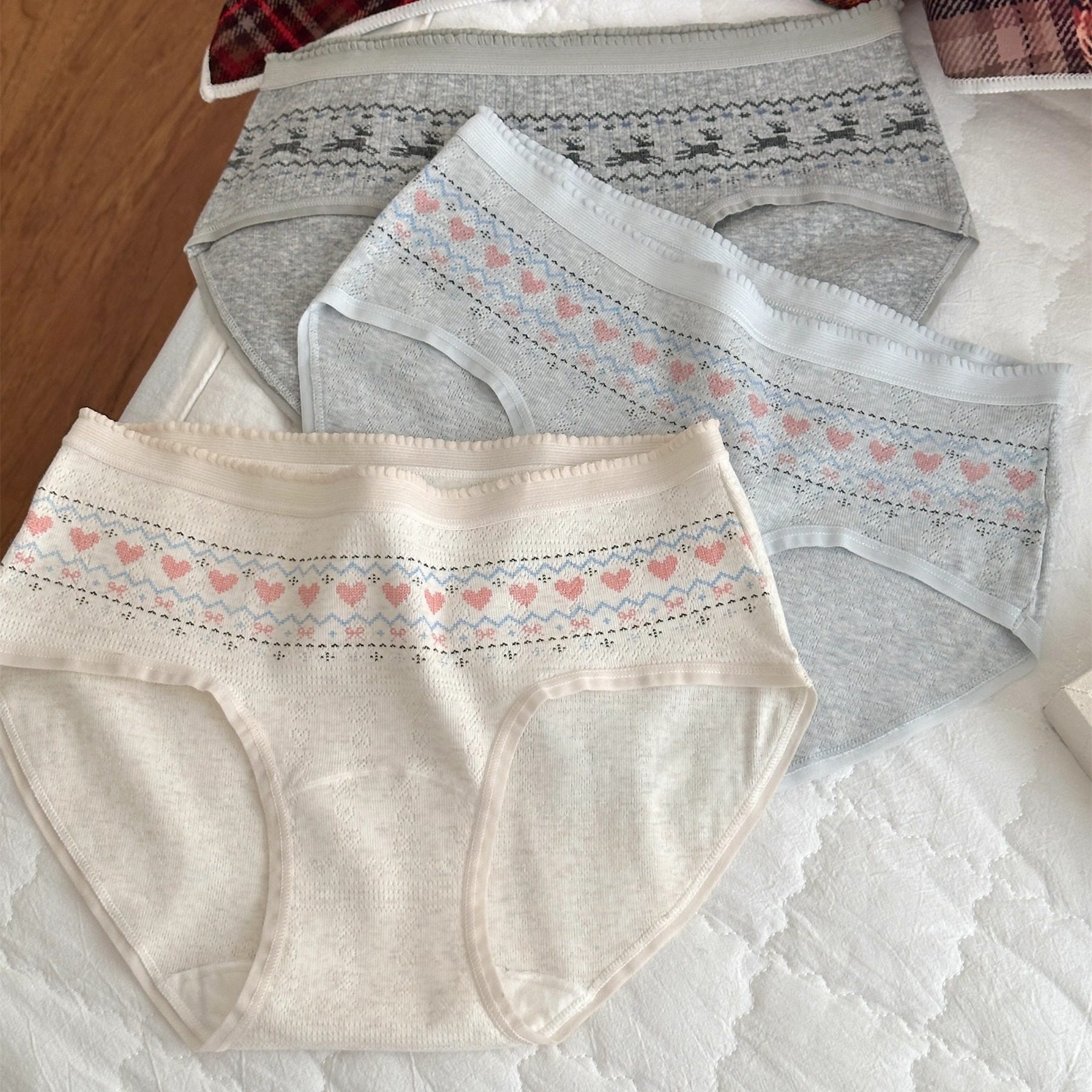 泽衣壹品 婴儿棉 10A A类 高弹 抑菌 加长裆 中腰纯棉内裤女秋冬,女士内衣/男士内衣/家居服,女三角裤,淘宝优惠券,粉丝福利购,淘宝优惠卷