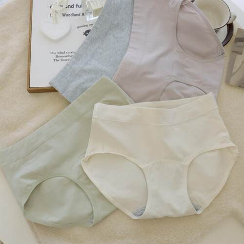 加长加高裆部棉质内裤女