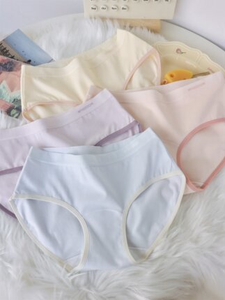 7A加长抗菌裆女三角裤 50支纯棉内裤女全棉舒适中腰包臀女士内裤