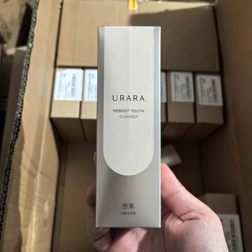 悠莱初颜洁面膏100g洗面奶温和洁面清洁urara专柜正品