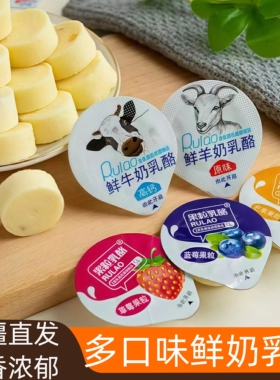 新疆特产艾麦奇多口味草原鲜牛羊奶酥酪草莓蔓越莓黄桃干酪