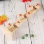 Bóng cũ bằng gỗ chú hề nhận thức bi trẻ em thực hành vui chơi giáo dục sớm 1 đồ chơi giáo dục của trẻ em. Trẻ mới biết đi 2 - Khác xe hot wheels