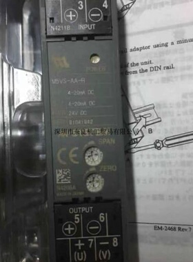 议价M-SystemM5VS-AA-R模块