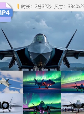 高清2025航展中国空军歼20战斗机长春珠海八一红鹰表演队视频素材