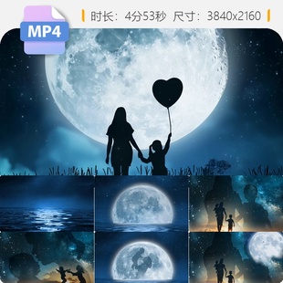 高清天之大毛阿敏母爱主原创题LED舞台背景视频素材