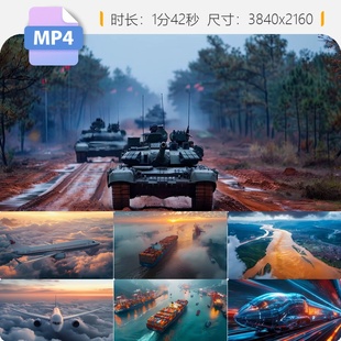 高清中国发展大国重器崛起航天登月核武尖端军事强国新时视频素材