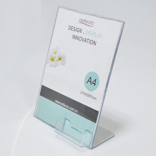 美国迪多桌牌名片斜立高清透明