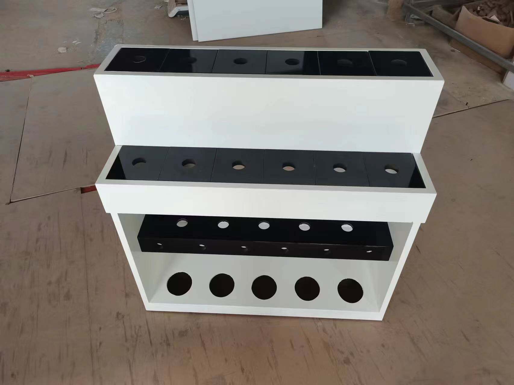 水龙头展示架龙头展示柜角阀地漏展示柜花洒展板卫浴样品展示架