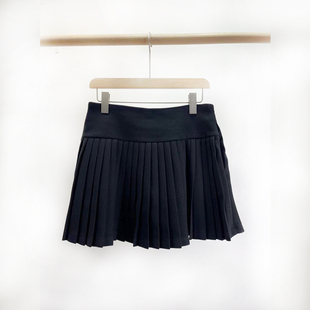 时尚 新款 高腰百褶裙2561 宽松显瘦呢子半身裙女2025冬装 VANE简约款