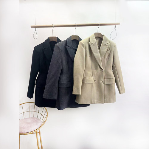 VANE设计感百搭收腰时尚外套