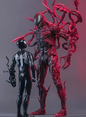 SHF毒液2电影版手办Venom漫威超凡蜘蛛侠 多关节可动模型玩具摆件