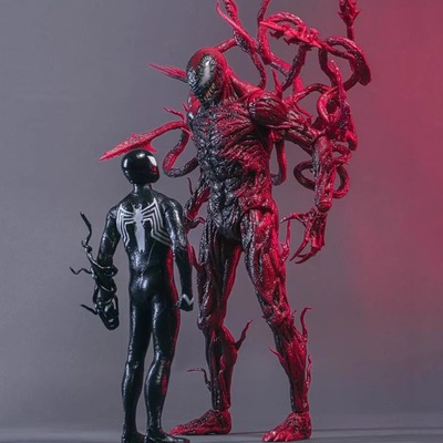 SHF毒液2电影版手办Venom漫威超凡蜘蛛侠 多关节可动模型玩具摆件