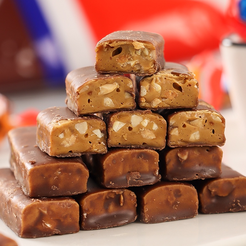 英国风味汉客DC巧克力糖果花生仁夹心巧克力涂层糖办公室零食喜糖