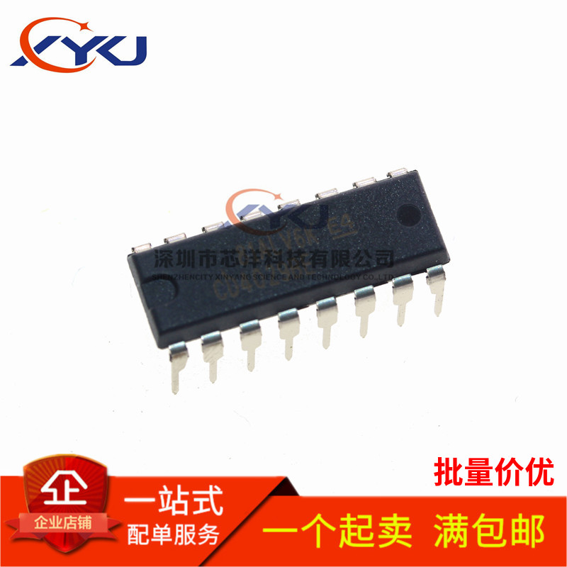 原装进口 直插 CD4029BE DIP16 二进制/十进制计数器/逻辑芯片