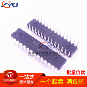 全新原装 ATMEGA328P-PU 直插DIP28 8位微控制器-MCU 32K闪存