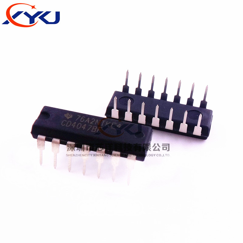 全新原装 CD4047BE CD4047 直插DIP-14 逻辑-多频振荡器